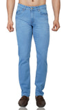 Light Blue Whisker Stretch Denim